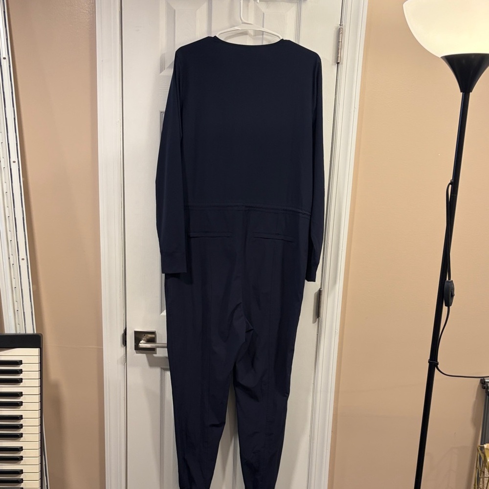 Athleta Deep Blue Women's Jumpsuit - Picture 3 of 7